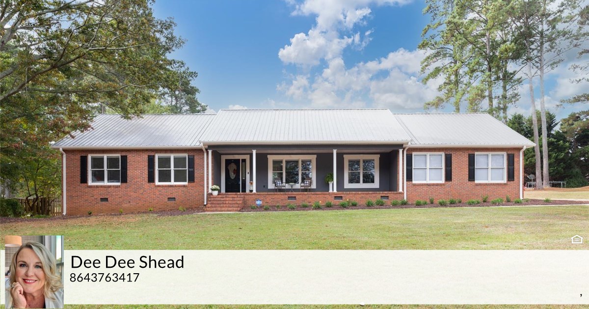 607 Centerville Rd, Anderson, SC 29625